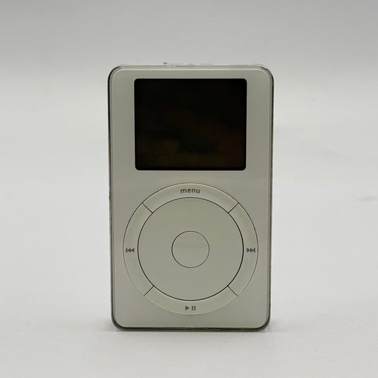 Broken Apple iPod Classic 2nd Gen 10GB White A1019 For Parts