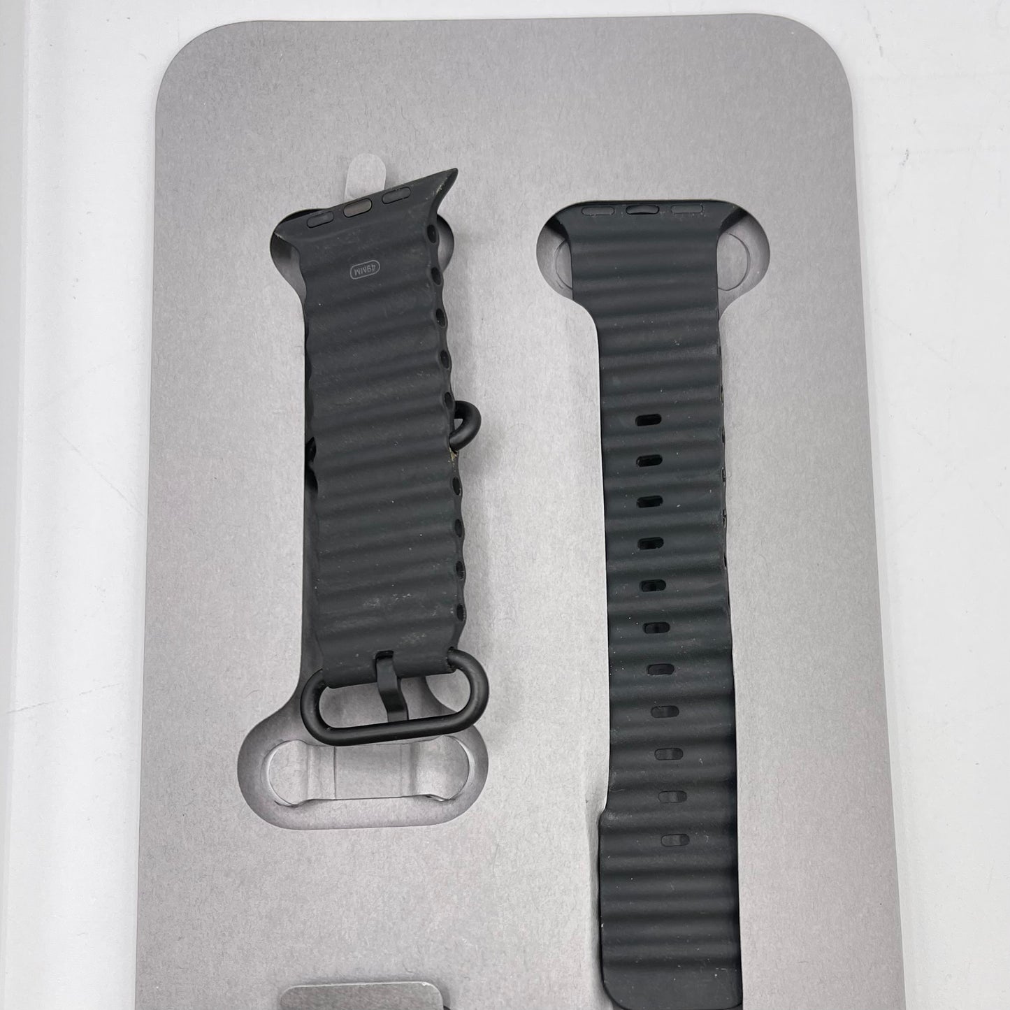 Unlocked Apple Watch Ultra 2 49MM Black Titanium Black Ocean Band  MX4P3LW/A