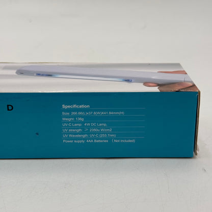Speaqua Smartwash UV Wand Portable UV Sanitizer SPQ-TE-004