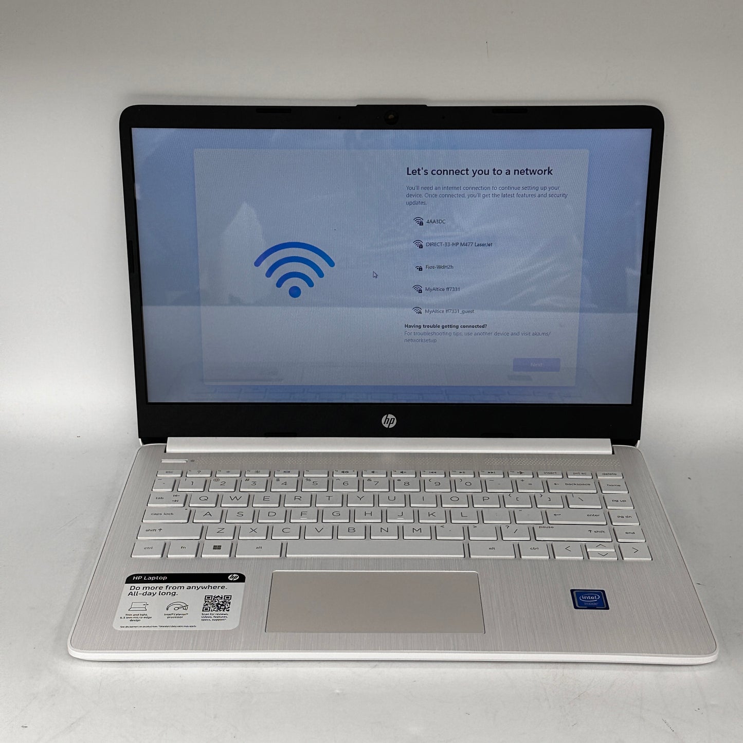 HP 14-dq0052dx 685K1UA 14" celeron 2.6GHz 4GB RAM 64GB HDD Intel UHD Graphics 600