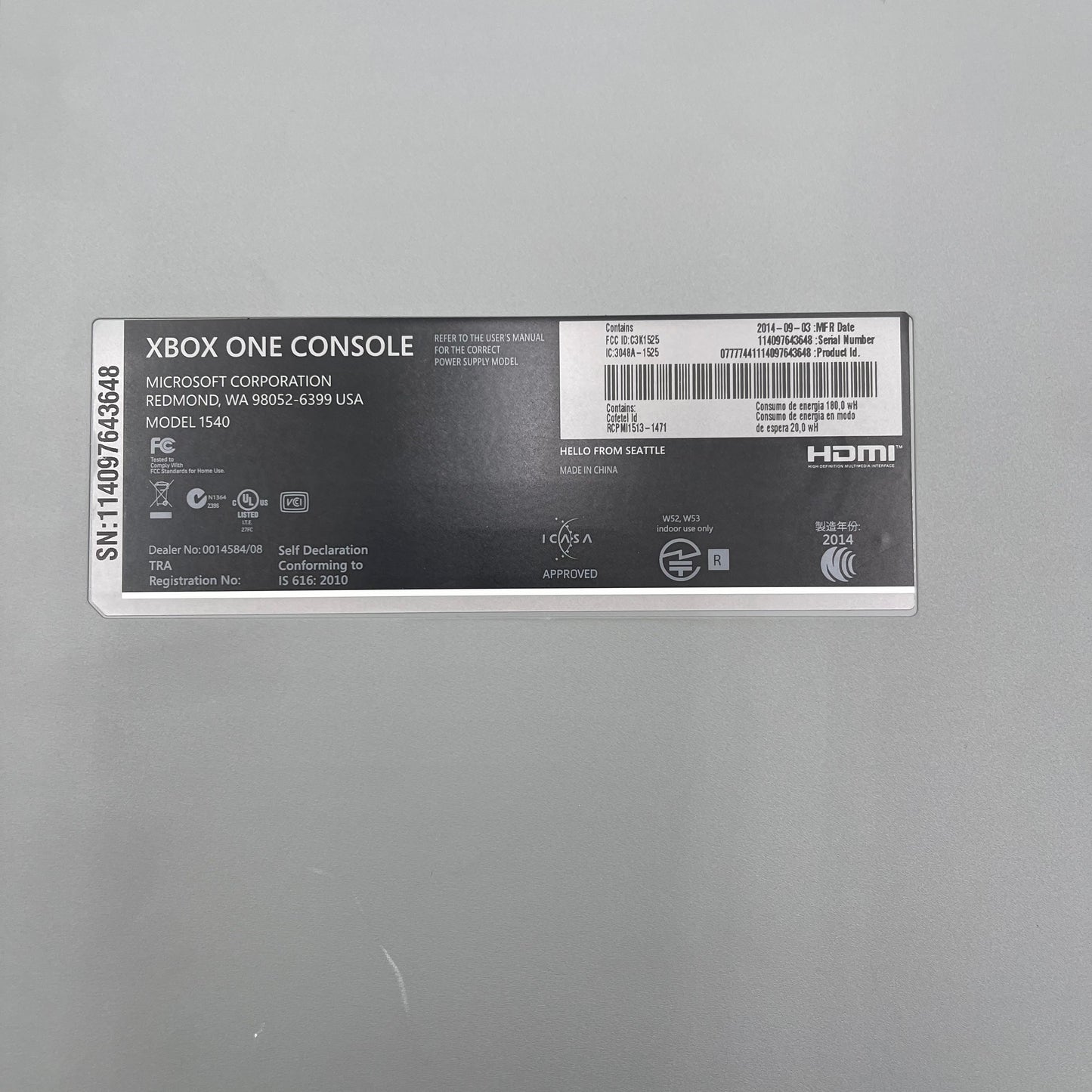 Microsoft Xbox One 1TB Console Gaming System Advanced Warfare 1540