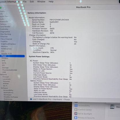 2021 Apple MacBook Pro 16" M1 Pro 16C GPU 3.2GHz 16GB RAM 512GB SSD A2485