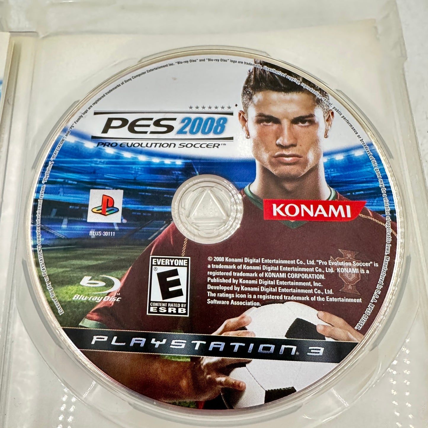 Lot of 2 Sony PlayStation 3 PS3 Games : GTA & PES 2008