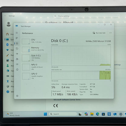 Dell Pro 14 PC14250 14" Core Ultra 5 235U 1.5GHz 16GB RAM 512GB SSD