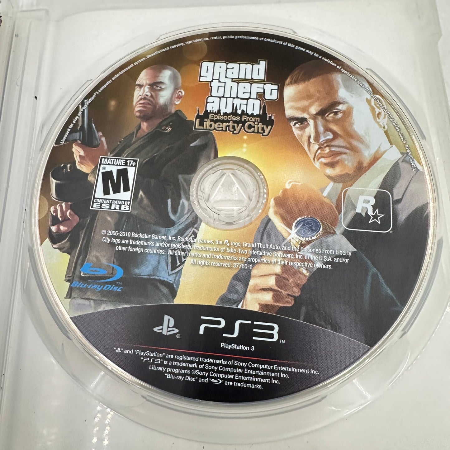 Lot of 2 Sony PlayStation 3 PS3 Games : GTA & PES 2008