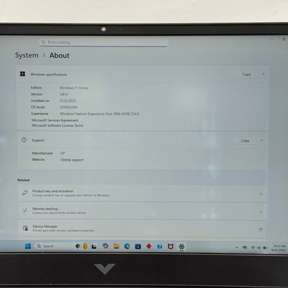 HP Victus 15.6" i7 2.3GHz 16GB RAM 512GB SSD GeForce RTX 3050 Ti READ