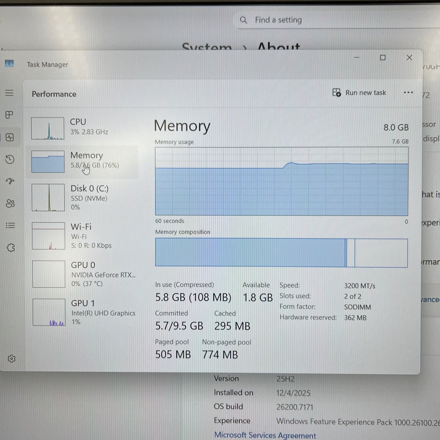 HP Victus 16-D0013DX 16.1 i5-11400H 2.7GHz 8GB RAM 256GB SSD GeForce RTX 3050