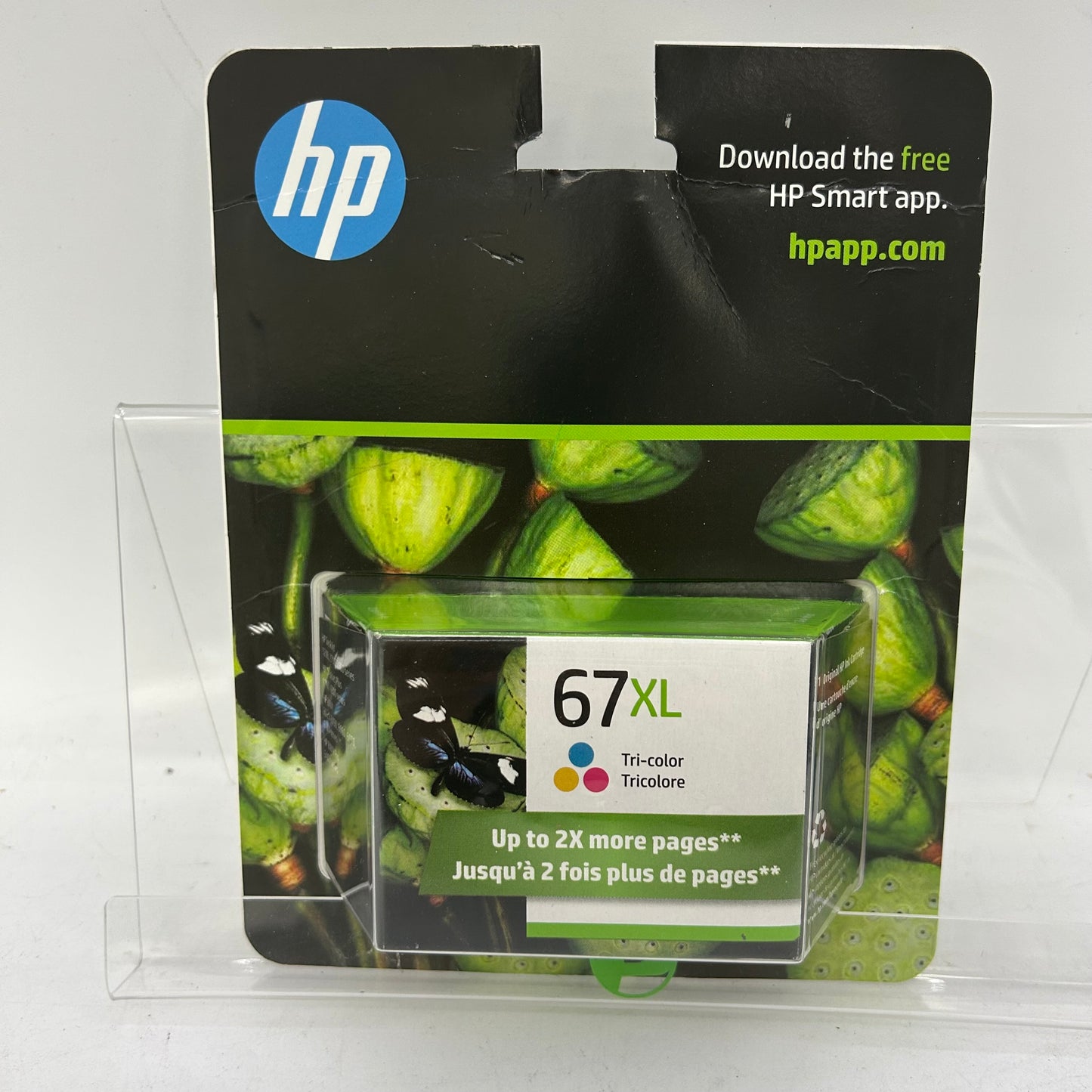 New HP 67XL 3YM58AN Tri-color Ink Cartridge