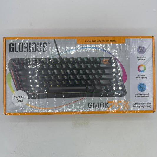 New Glorious GMBK 75% Wired RGB Gaming Keyboard