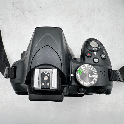 Nikon D3300 24.2MP DSLR Camera 33296SC + AF-S Nikkor 18-55mm Lens