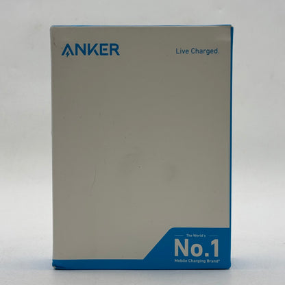 New Anker Power Bank 10K Fusion Built-In USB-C Cable A1637 Black 