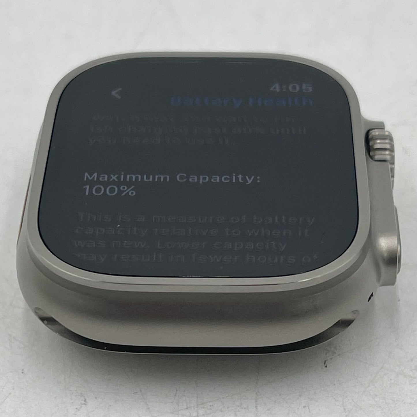 Unlocked Apple Watch Ultra 2 49MM Natural Titanium MRF23LL/A