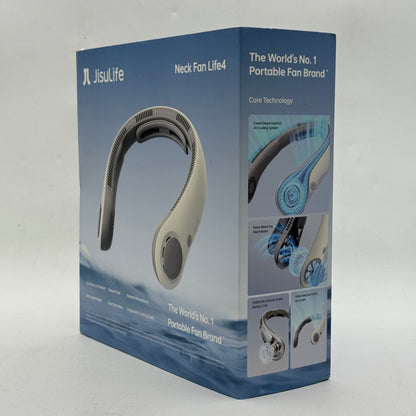 New JisuLife Neck Fan Life4 Wearable Neck Fan FNL04RTGY