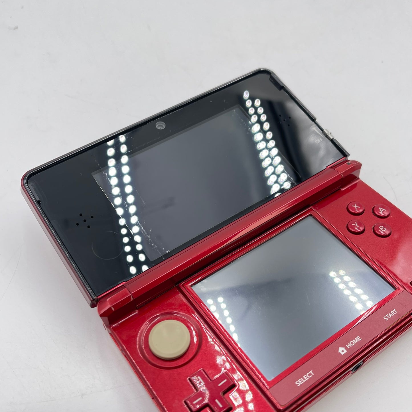 Nintendo 3DS Handheld Game Console Only CTR-001 Red