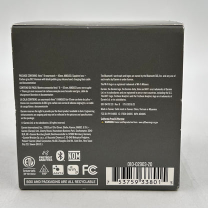 Garmin Fenix 8 43mm Multisport GPS Smart Watch 010-02903-20