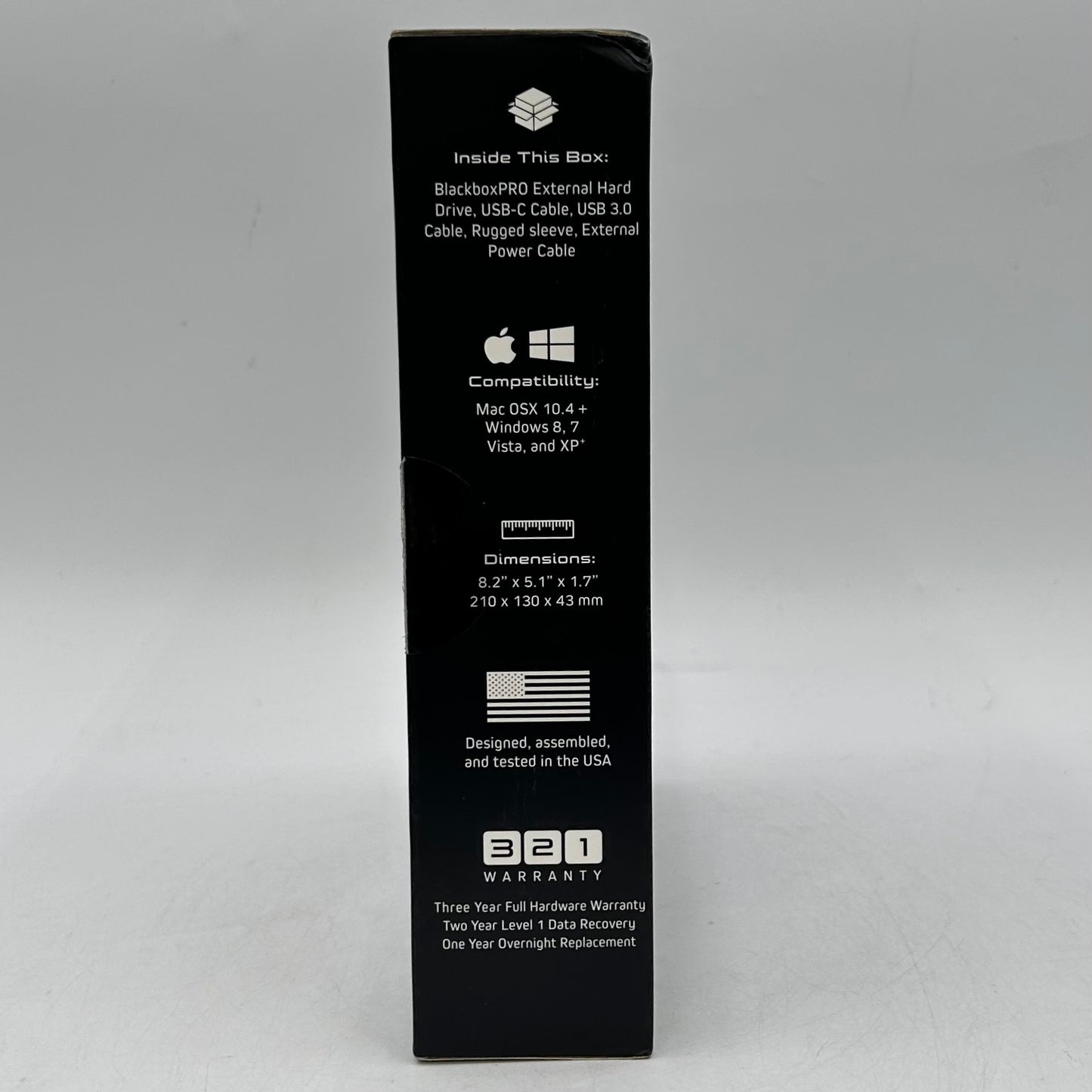 Glyph 3.5" Blackbox Pro Enterprise 12TB USB-C to USB-C/A HDD BBPR12000ENT