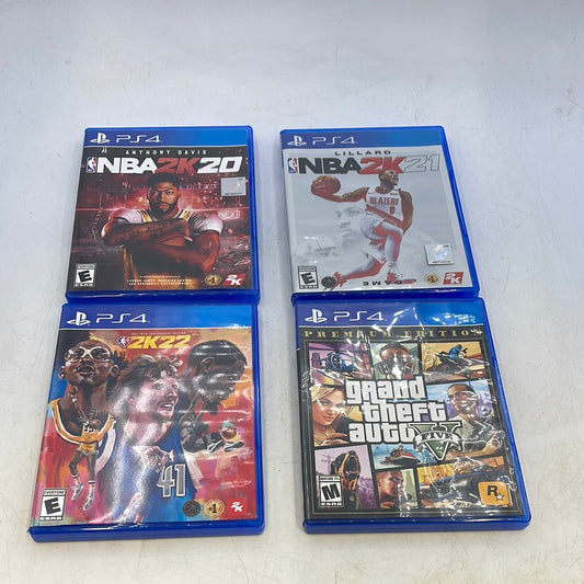 Lot of 4 PS4 Games (Sony Playstation 4 PS4)