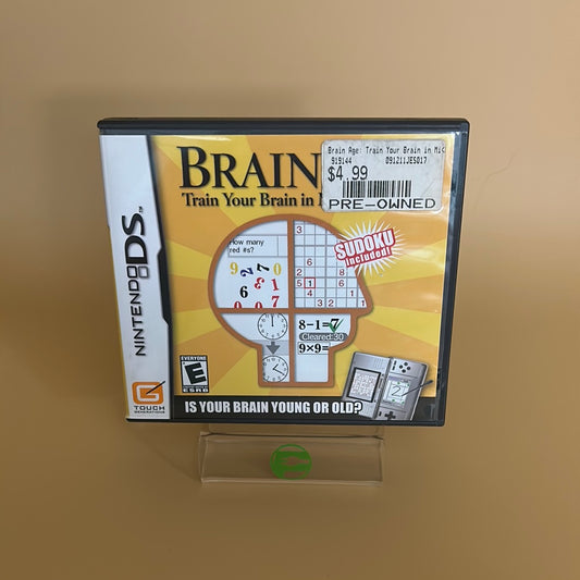 Good Brain Age  (Nintendo DS,  2006)