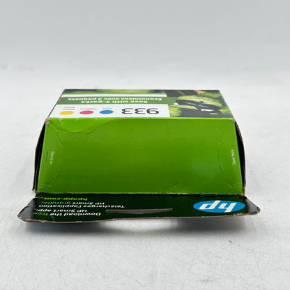 New HP 933 3-Pack N9H56FN Tri-color Ink Cartridge