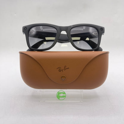 Ray-Ban Meta Wayfarer Gen 1 Matte Black Polarized RW4008 601ST3 AI Smart Glasses
