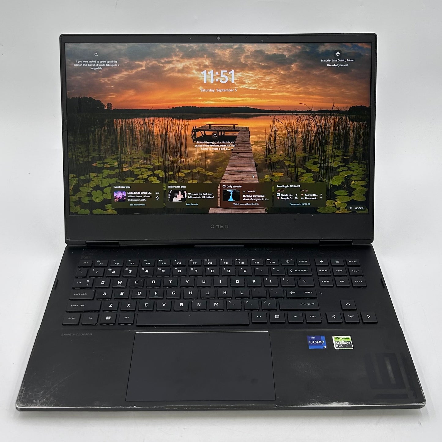 HP Omen 16-K0033DX 16" i9-12900H 2.5GHz 16GB RAM 1TB SSD GeForce RTX 3060