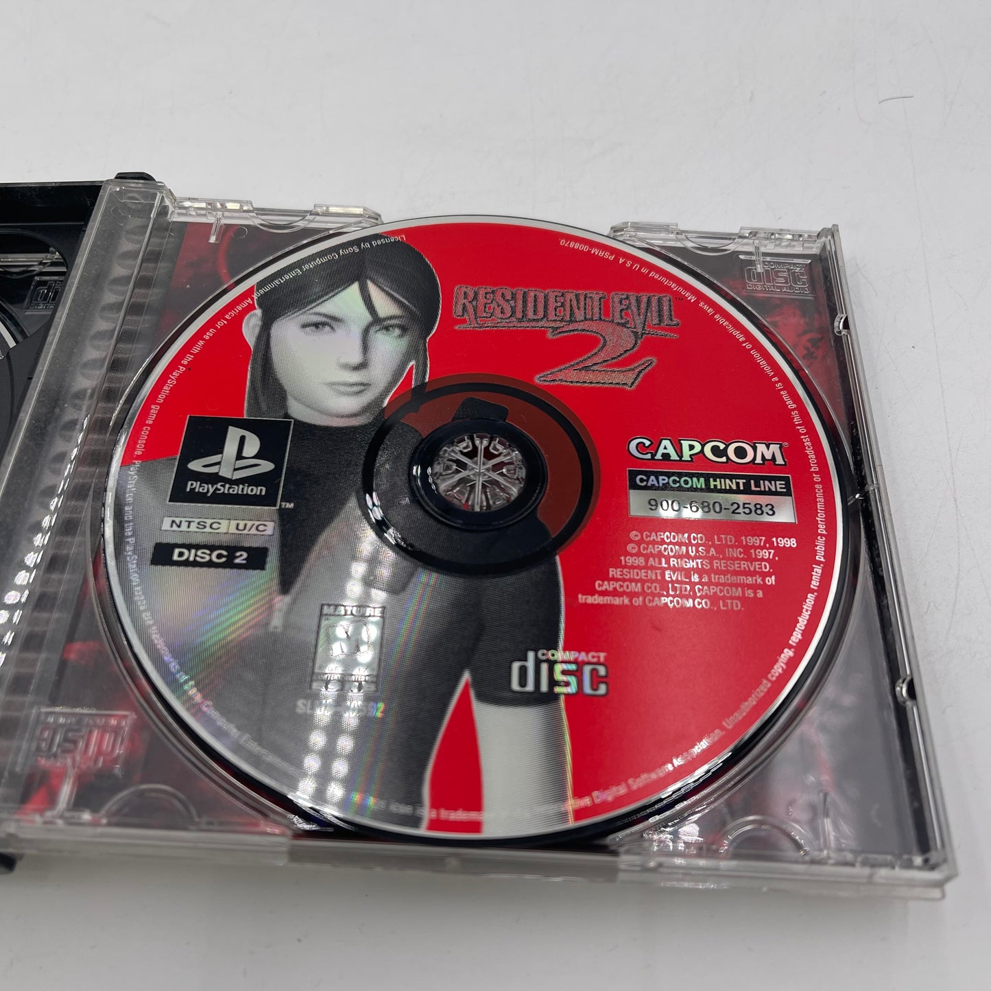 Resident Evil 2 (PlayStation 1 PS1, 1998)