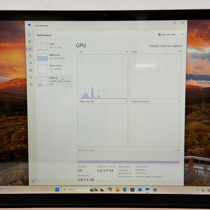 Microsoft Surface Laptop 5 1951 13.5" i5-1235U 2.5GHz 8GB RAM 512GB SSD