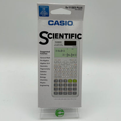 New Casio fx-115ES Plus 2nd Edition Graphing Calculator