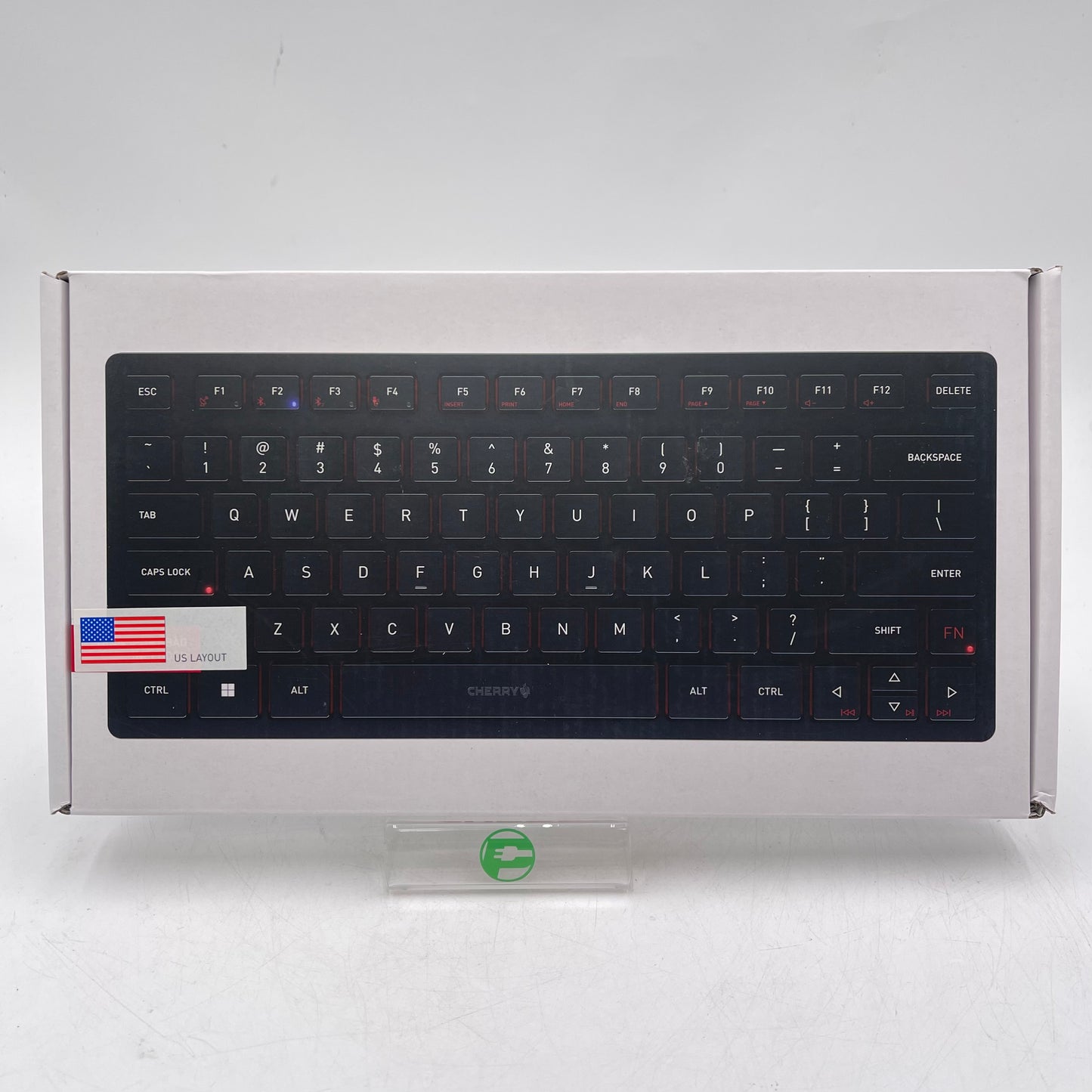 New Cherry KW 9200 Mini Wireless Slim Keyboard JK-9250US-2