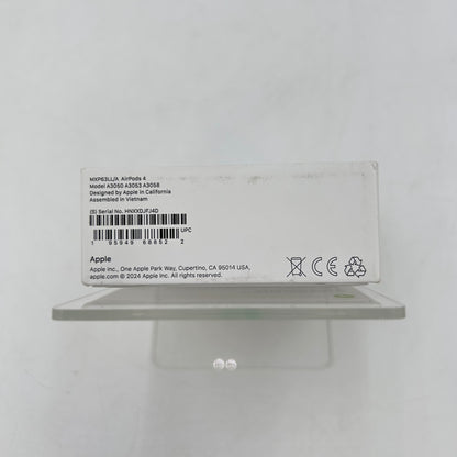 New Apple AirPods 4th Gen with Charging Case A3050 A3053 A3058 MXP63LL/A