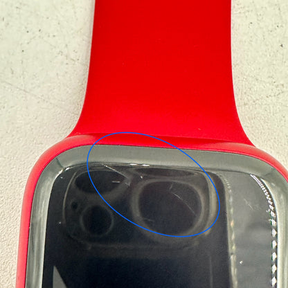 GPS Only Apple Watch Series 9 45MM Red Aluminum A2980 & Sports Band