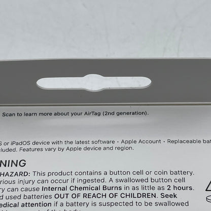 New Apple Airtag (2nd Gen) White A2937 Airtag