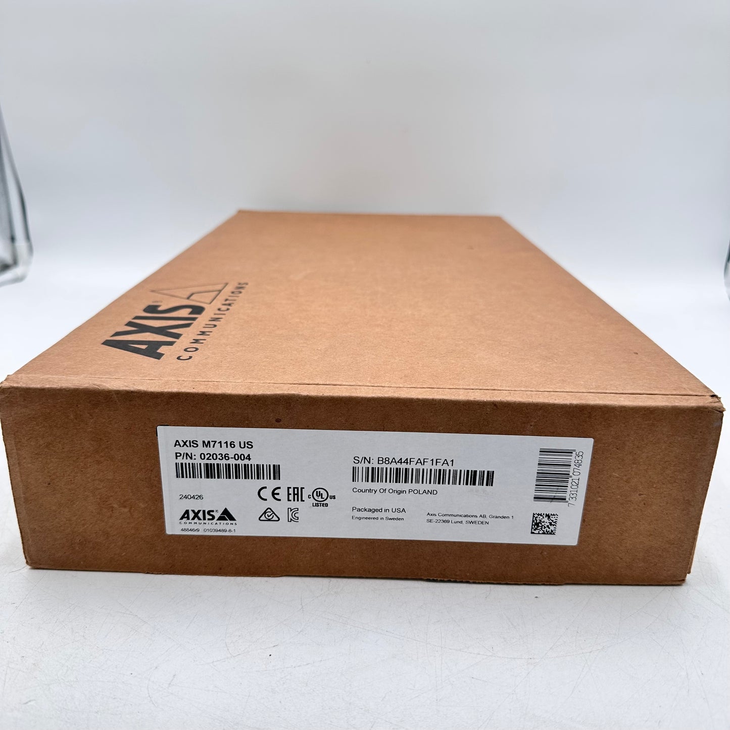 New Axis M7116 US Video Encoder 02036-004