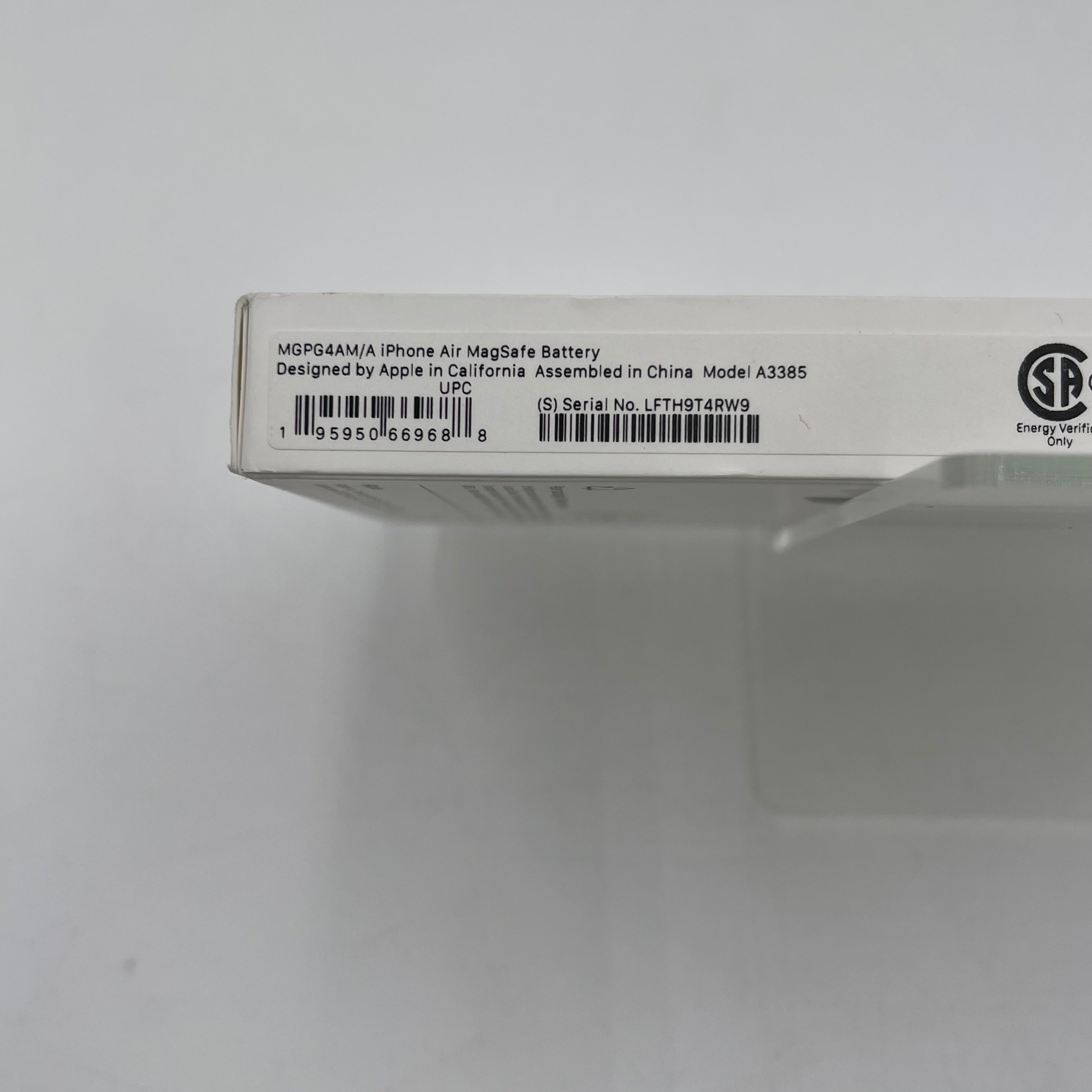 New Apple iPhone Air MagSafe Battery White MGPG4AM/A – PayMore Chelsea