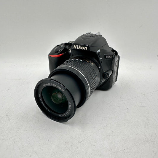 Nikon D5600 24.2MP DSLR Camera 30188 SC w/ Nikkor 18-55mm Lens