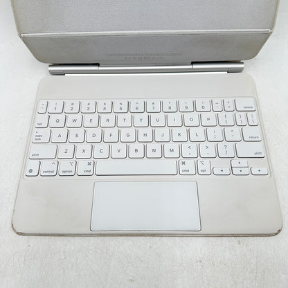 Apple Magic Keyboard for iPad Pro 11" Keyboard Folio Case White A2261 - Stained