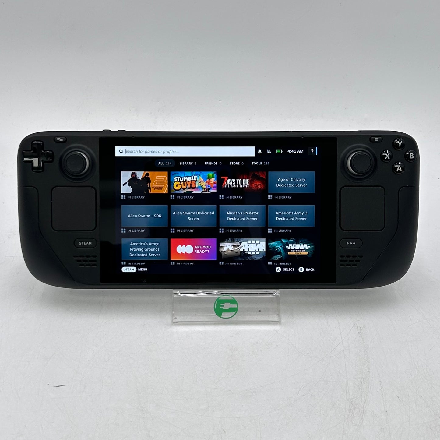 Valve Steam Deck 7" AMD 7nm Ryzen APU 16GB RAM 256GB Black 1010
