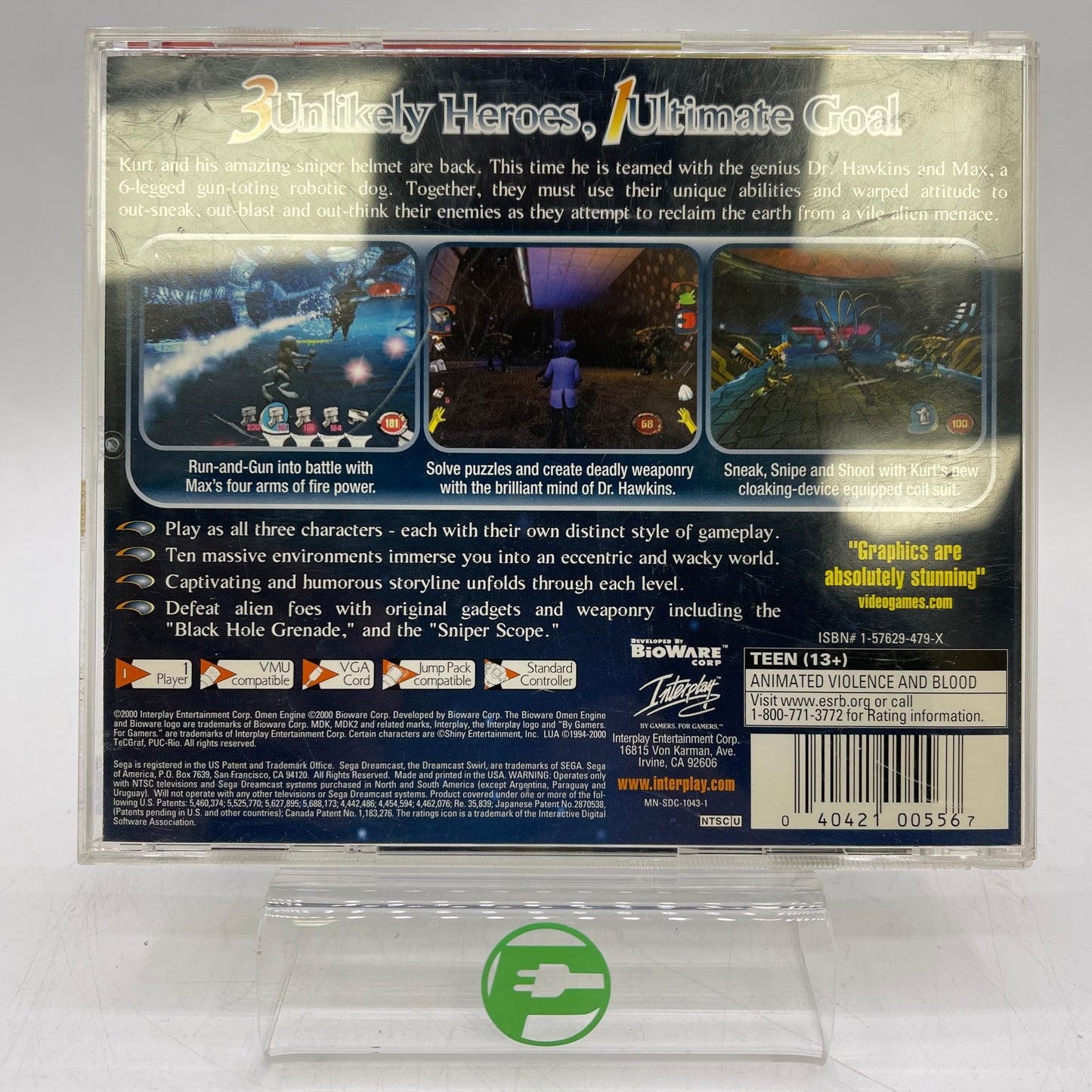 MDK 2 (Sega Dreamcast, 2000)