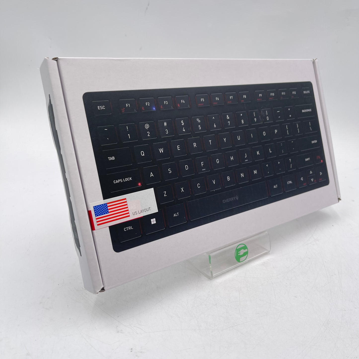New Cherry KW 9200 Mini Wireless Slim Keyboard JK-9250US-2