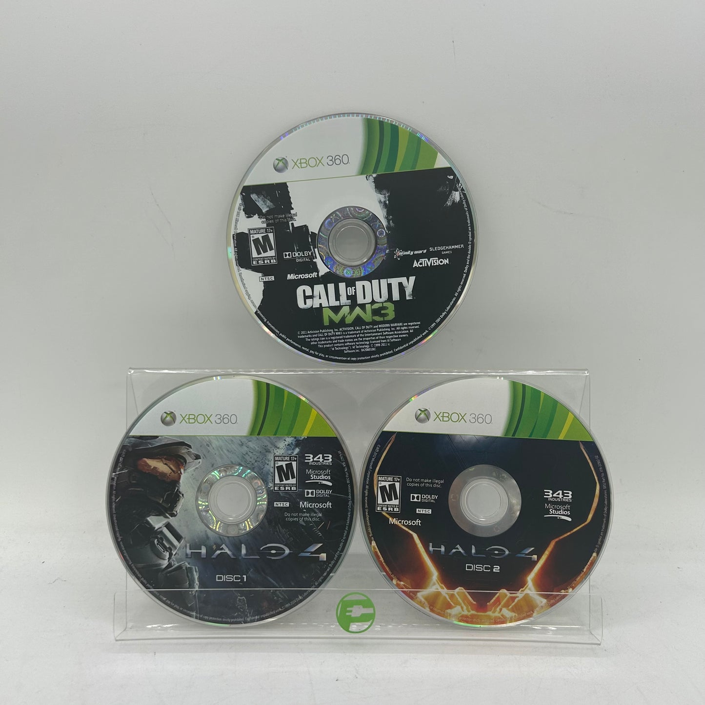Lot of 3 Microsoft Xbox 360 Games