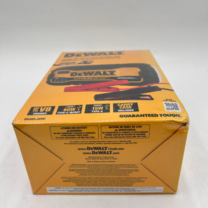New DeWalt DXAELJ25C 12V Lithium Jump Starter with USB Power Bank