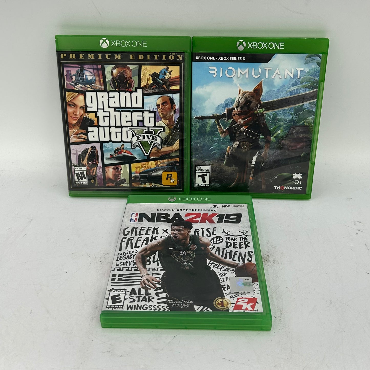 Lot of 3 Microsoft Xbox One Games