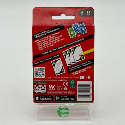 New UNO Customizable Wild Cards! Game Cards
