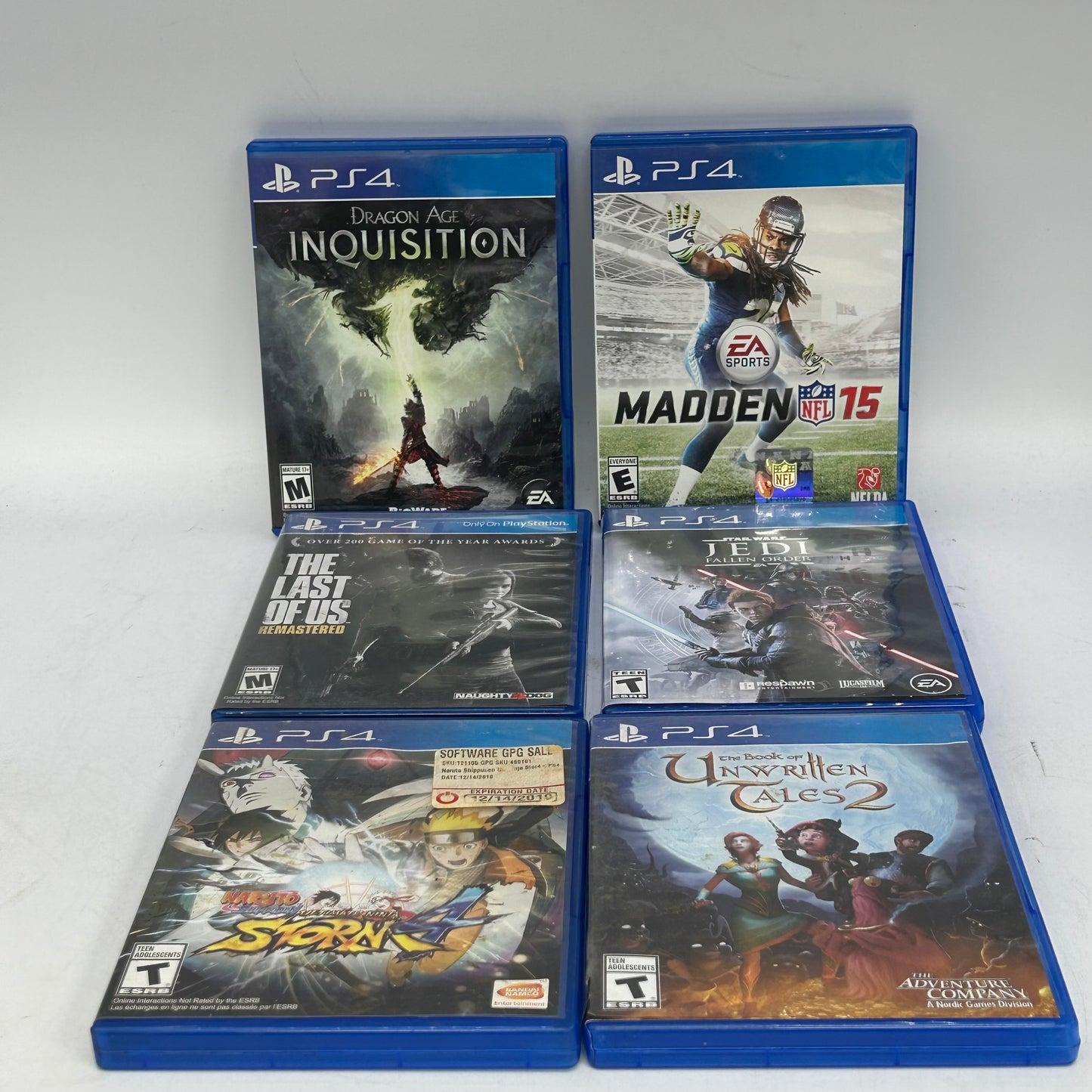 Lot of 7 Sony PlayStation 4 PS4 Games