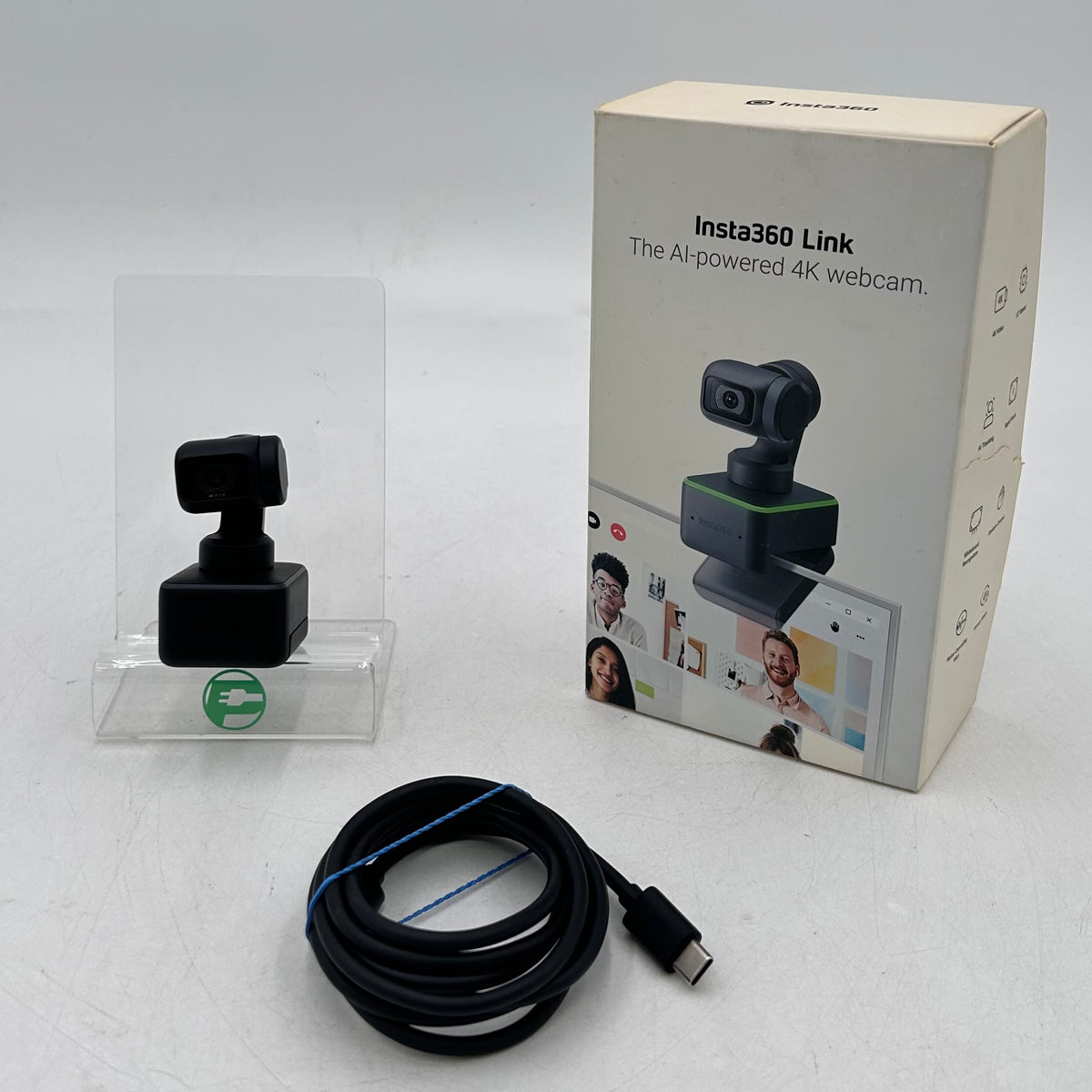 Insta360 Link 4K 30 fps PTZ AI Tracking Webcam