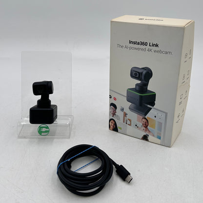 Insta360 Link 4K 30 fps PTZ AI Tracking Webcam