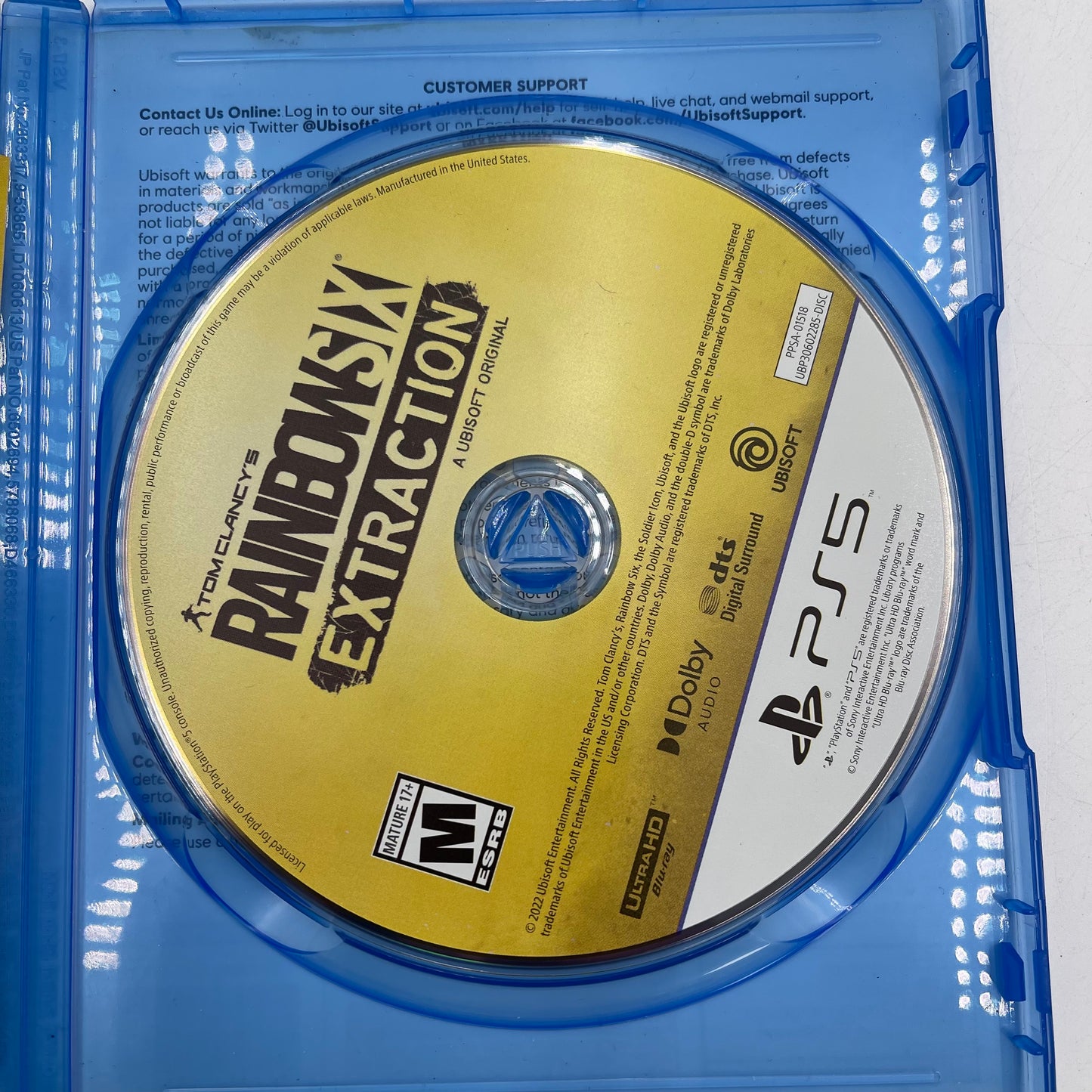 Rainbow Six Extraction (PlayStation 5 PS5, 2022)