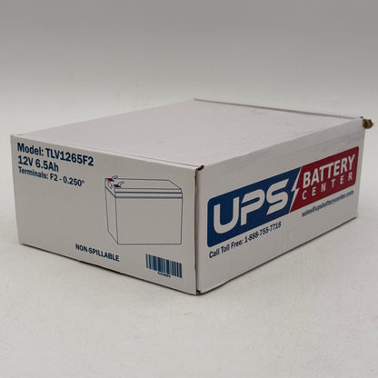 UPS Battery Center 12V 6.5Ah Rechargeable Sealed Lead-Acid (SLA) Battery