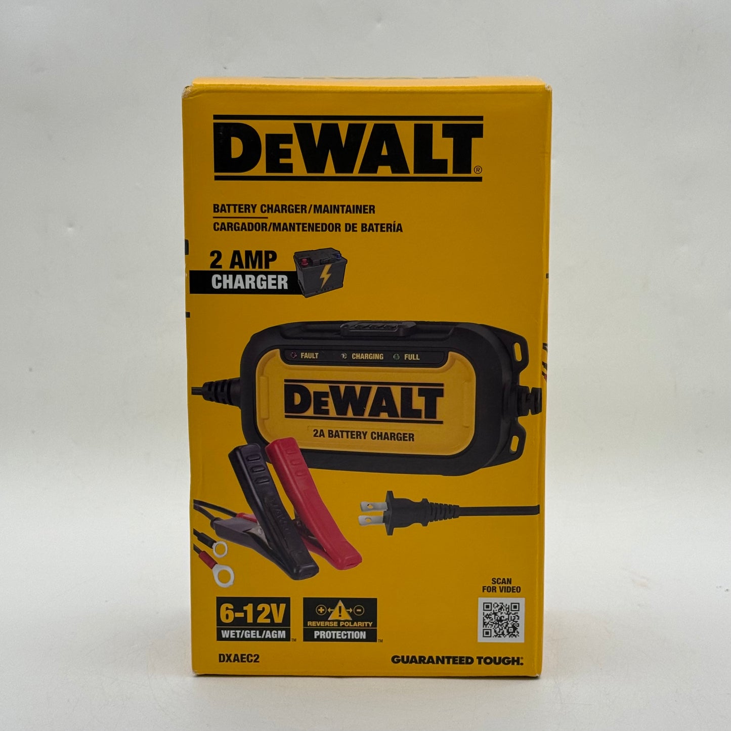 New DeWalt DXAEC2 12V Battery Charger & Maintainer