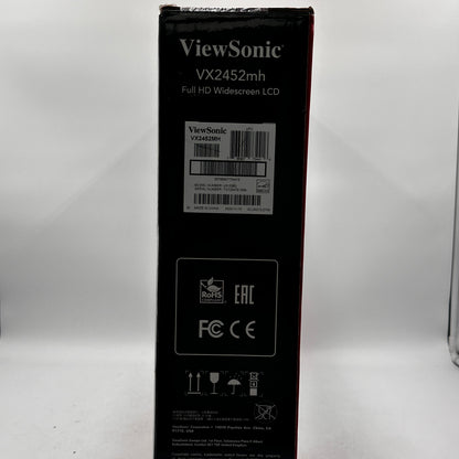 New ViewSonic VX24552mh 24" Full HD Widescreen LCD vs15562